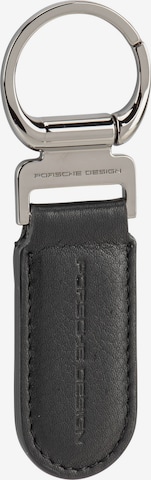 Porsche Design Key Ring in Black: front