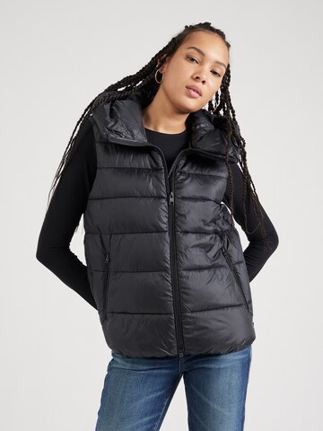 Gilet ESPRIT en noir : devant