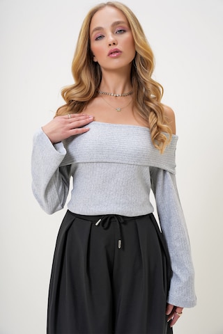 Tricou de la Trend Alaçatı Stili pe gri