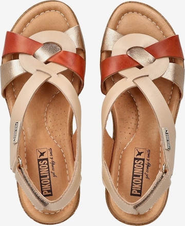 PIKOLINOS Sandalen met riem in Beige