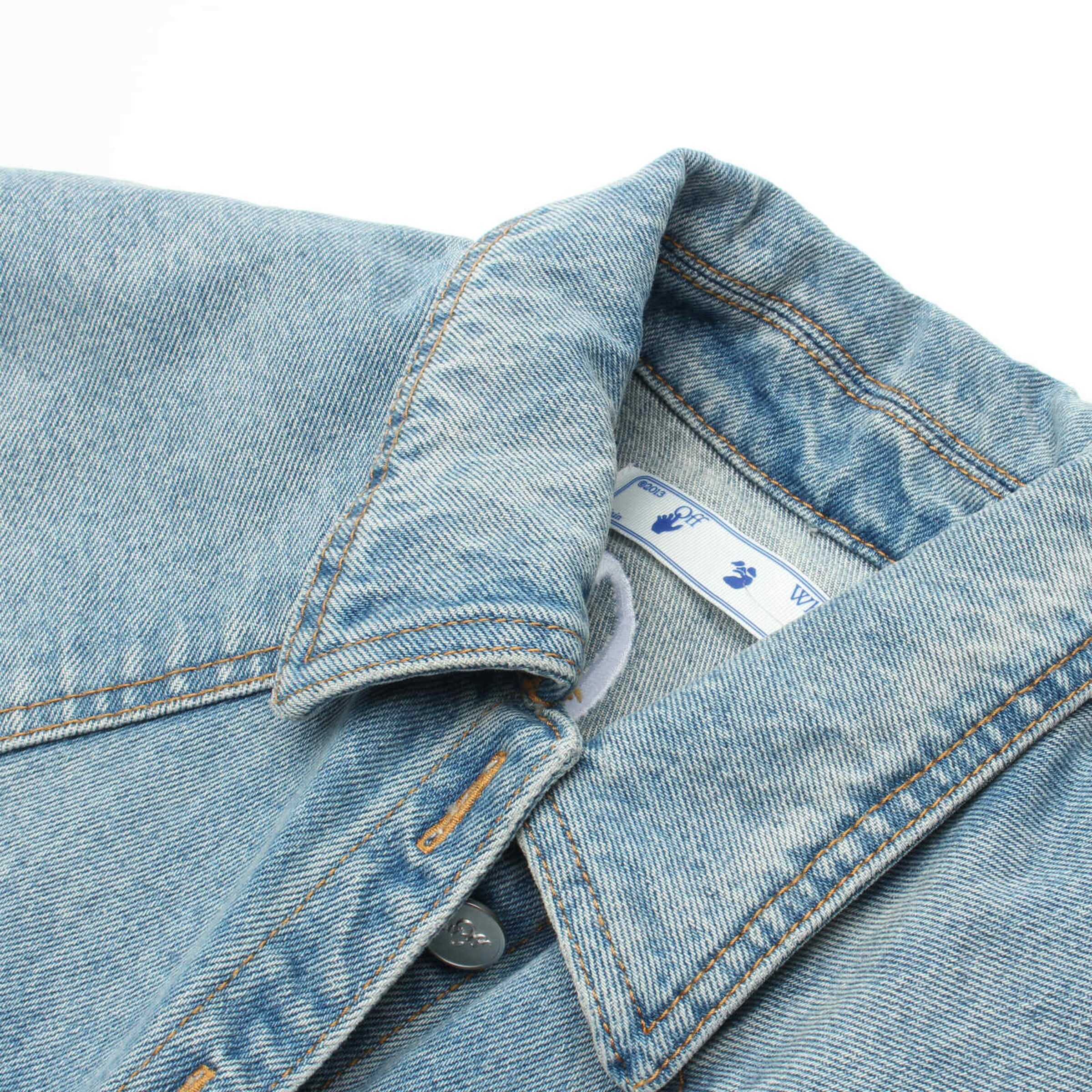 Off-White Jacket & Coat in XS in Blue