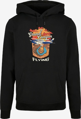 Sweat-shirt 'Grand Canyon Flying' F4NT4STIC en noir : devant