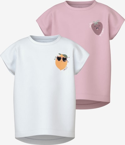 NAME IT Shirt 'VARUTTI' in Yellow / Pink / Black / White, Item view