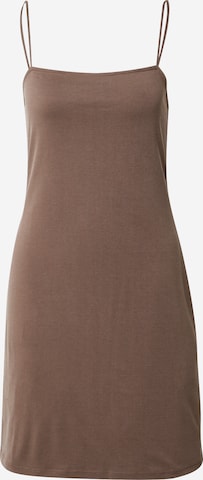 Monki Summer Dress in Brown: front