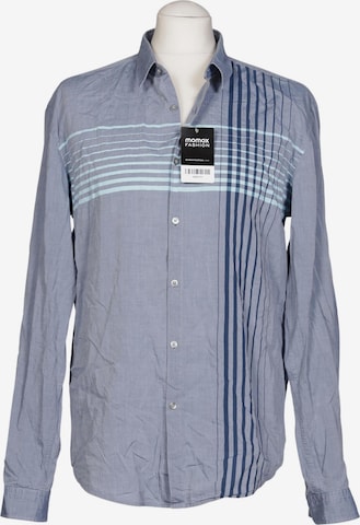 BOSS Hemd XL in Blau: Vorderseite