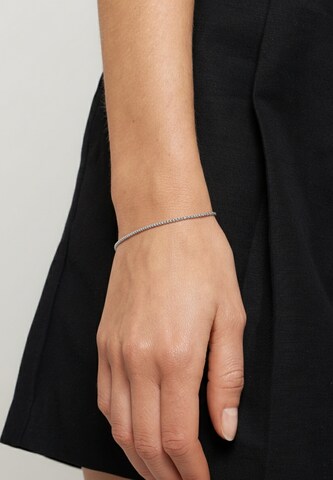 Stilnest Bracelet 'Kordel' in Silver: front