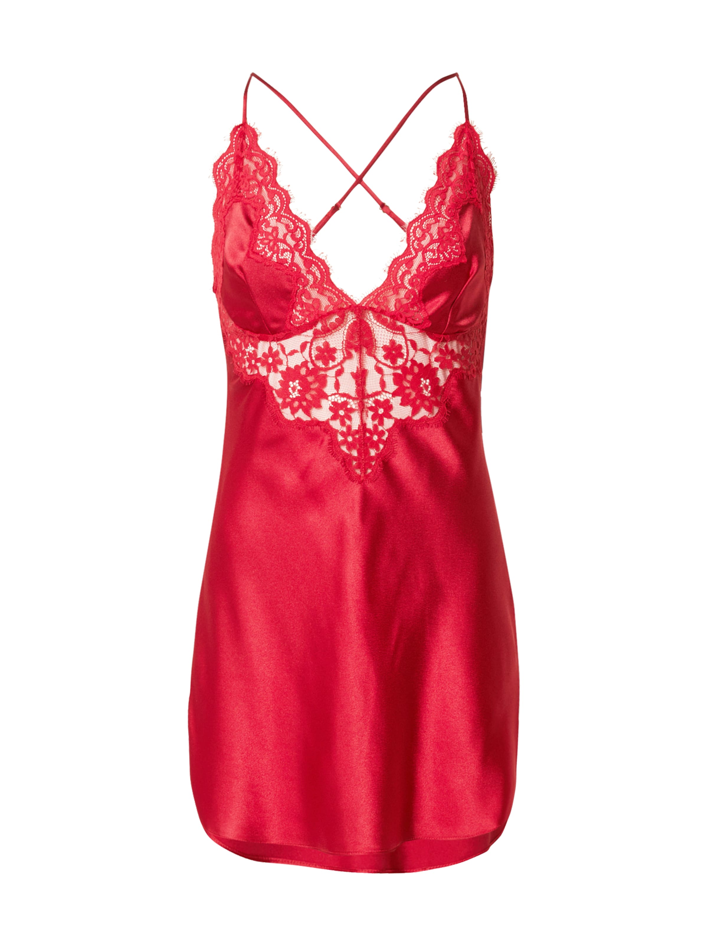 Hunkemöller Negližé 'Mya' – červená: přední strana