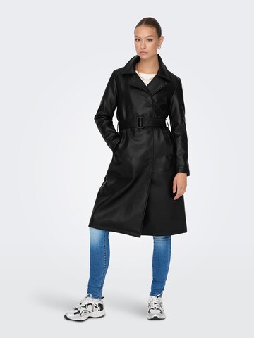 JDY Between-Seasons Coat 'VICOS' in Black