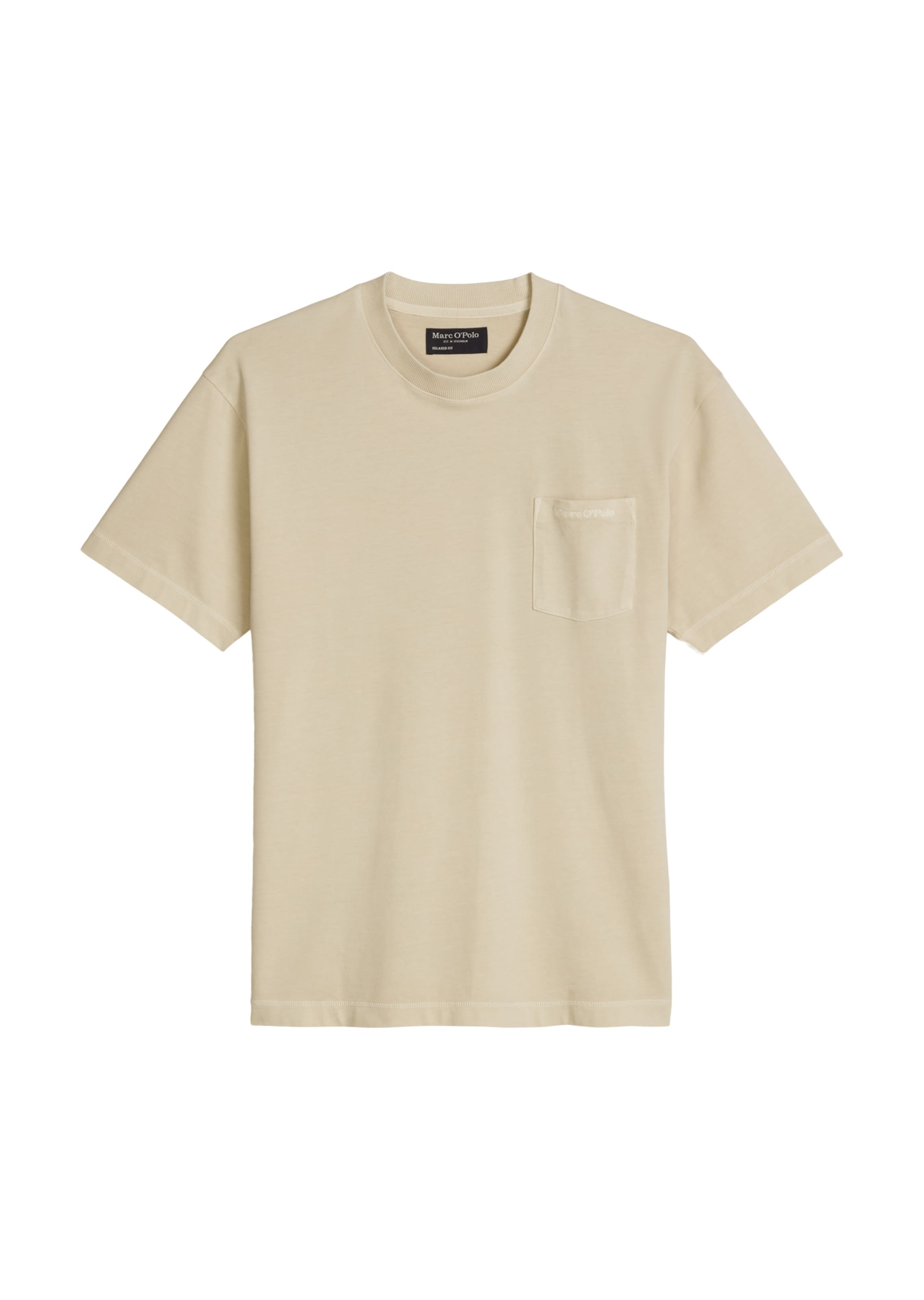 Marc O'Polo Shirt in Beige: voorkant