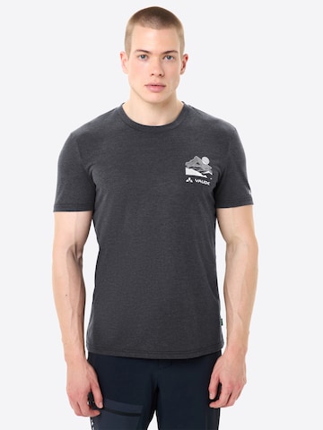 VAUDE Funktionsshirt in Schwarz: Vorderseite