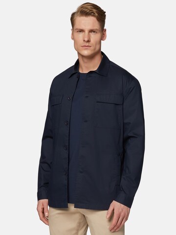 Boggi Milano Between-Season Jacket in Blue: front