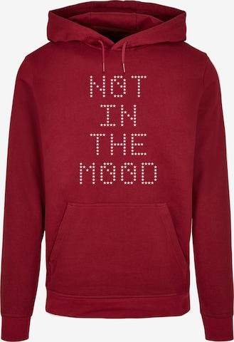 Sweat-shirt 'NITM-Stars' Merchcode en rouge : devant