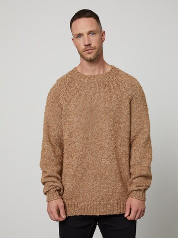 Pullover 'Emilio' di DAN FOX APPAREL in beige: frontale