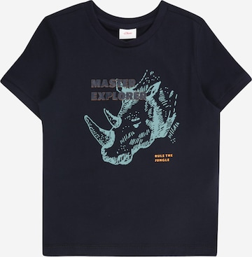 s.Oliver T-Shirt in Blau: Vorderseite