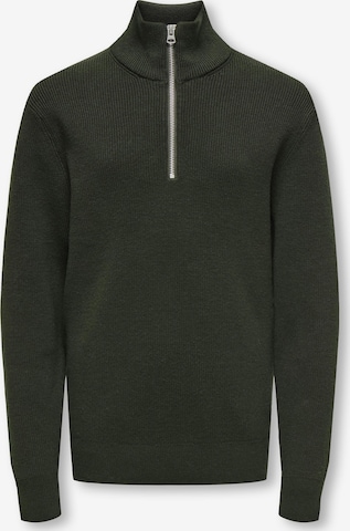 Pullover di ONLY GIRLS in verde: frontale
