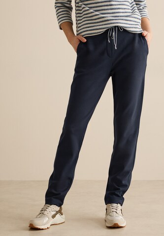 CECIL Regular Pants in Blue: front