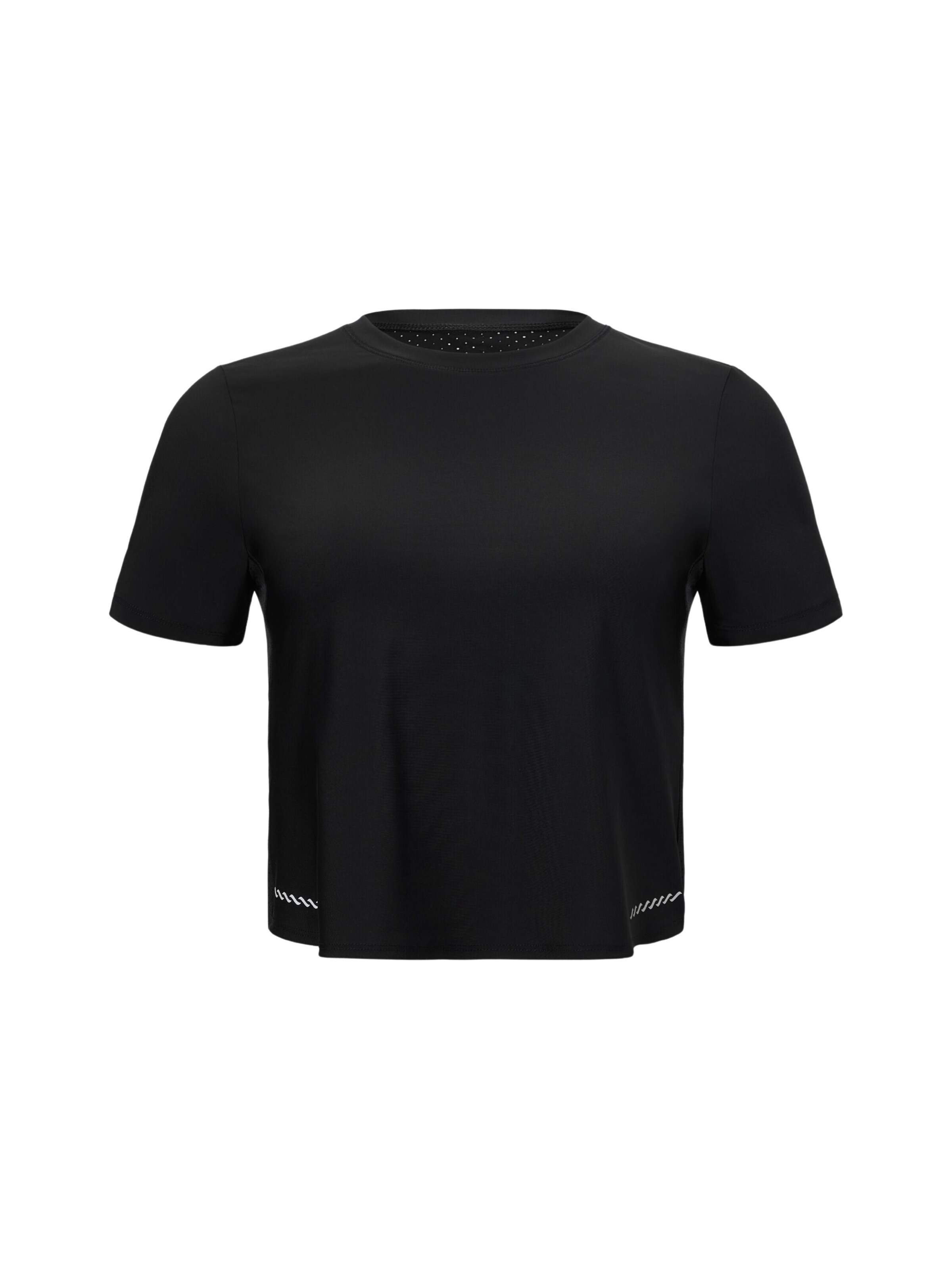 Fabletics T-Shirt 'Essential Air' in Schwarz: Vorderseite