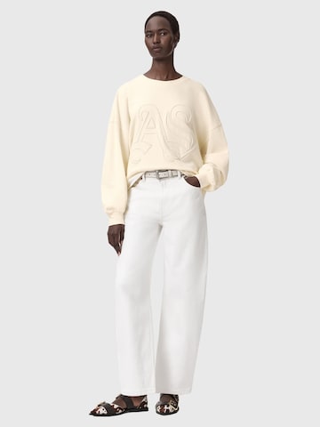 balts AllSaints Sportisks džemperis 'LILA EMBOS'