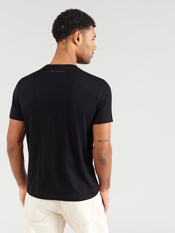 Karl Lagerfeld Тениска в черно
