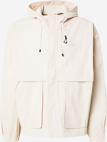 new balance Jacke in Beige: Vorderseite