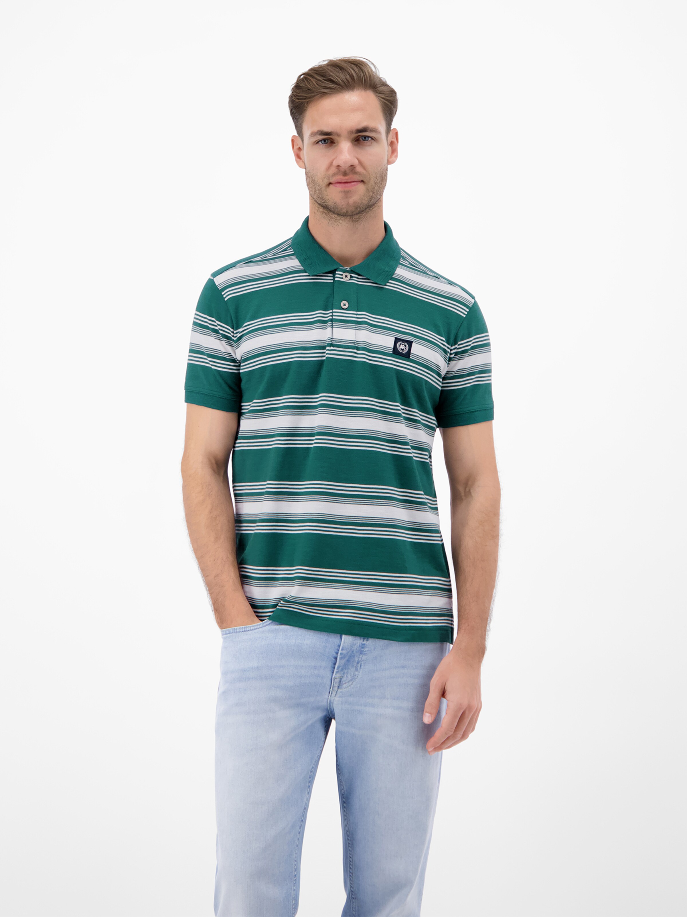 LERROS Shirt in Green: front
