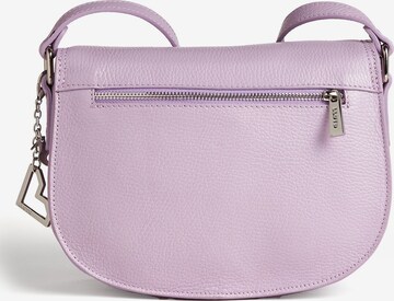 Sac bandoulière LLOYD en violet : devant