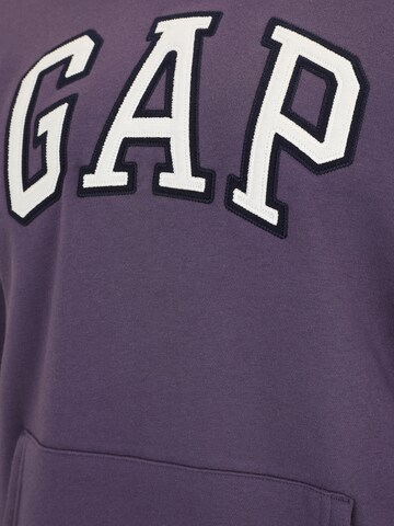 Gap Tall - Sweatshirt 'HERITAGE' em roxo