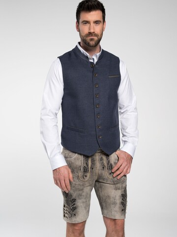 Gilet 'Feder' SPIETH & WENSKY en bleu : devant