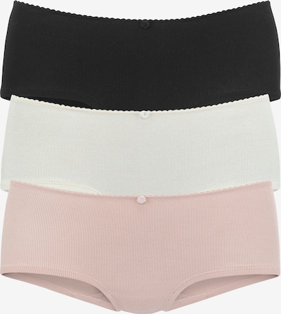VIVANCE Panty in ecru / rosé / schwarz, Produktansicht
