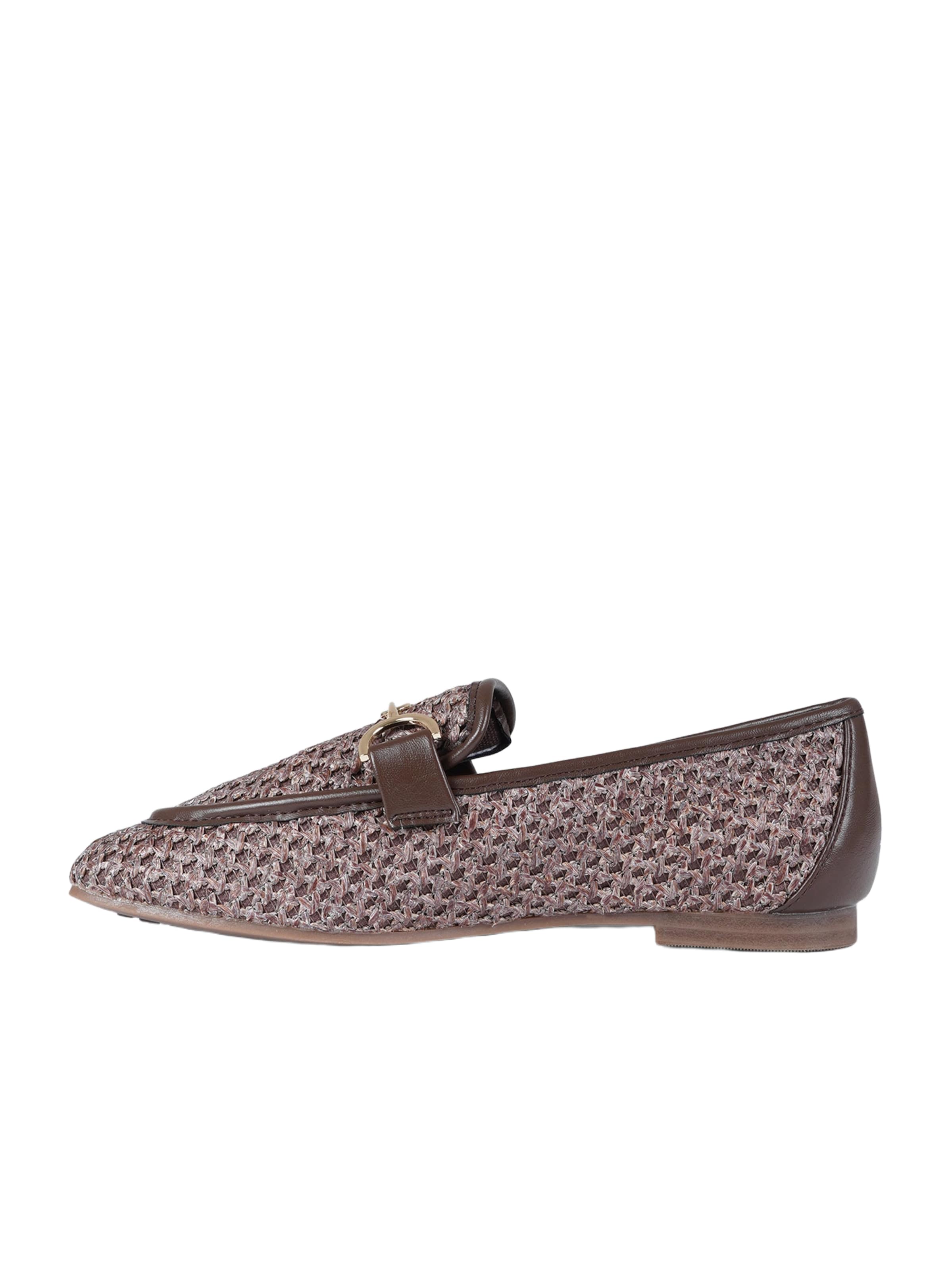 EXE Mocassins in Bruin: voorkant