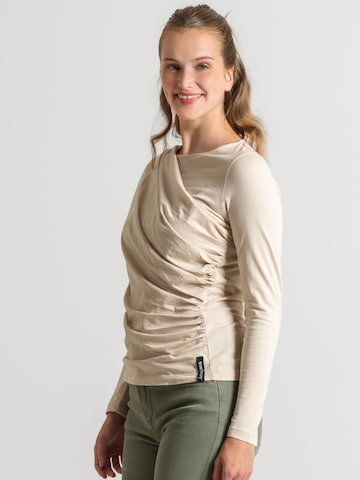 trueStory Shirt 'ELIN' in Beige