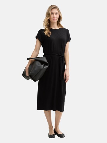 TOM TAILOR Jurk in Zwart