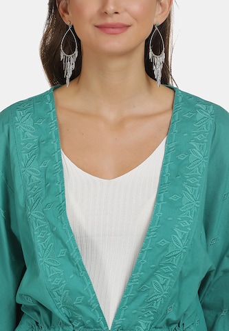 IZIA - Kimono en verde
