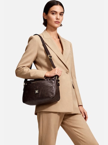 Borsa a tracolla 'Tapiro 24' di Laura Biagiotti in marrone: frontale