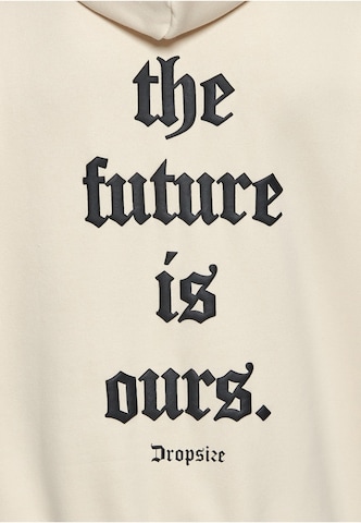 Dropsize Μπλούζα φούτερ 'Future Is Ours' σε μπεζ