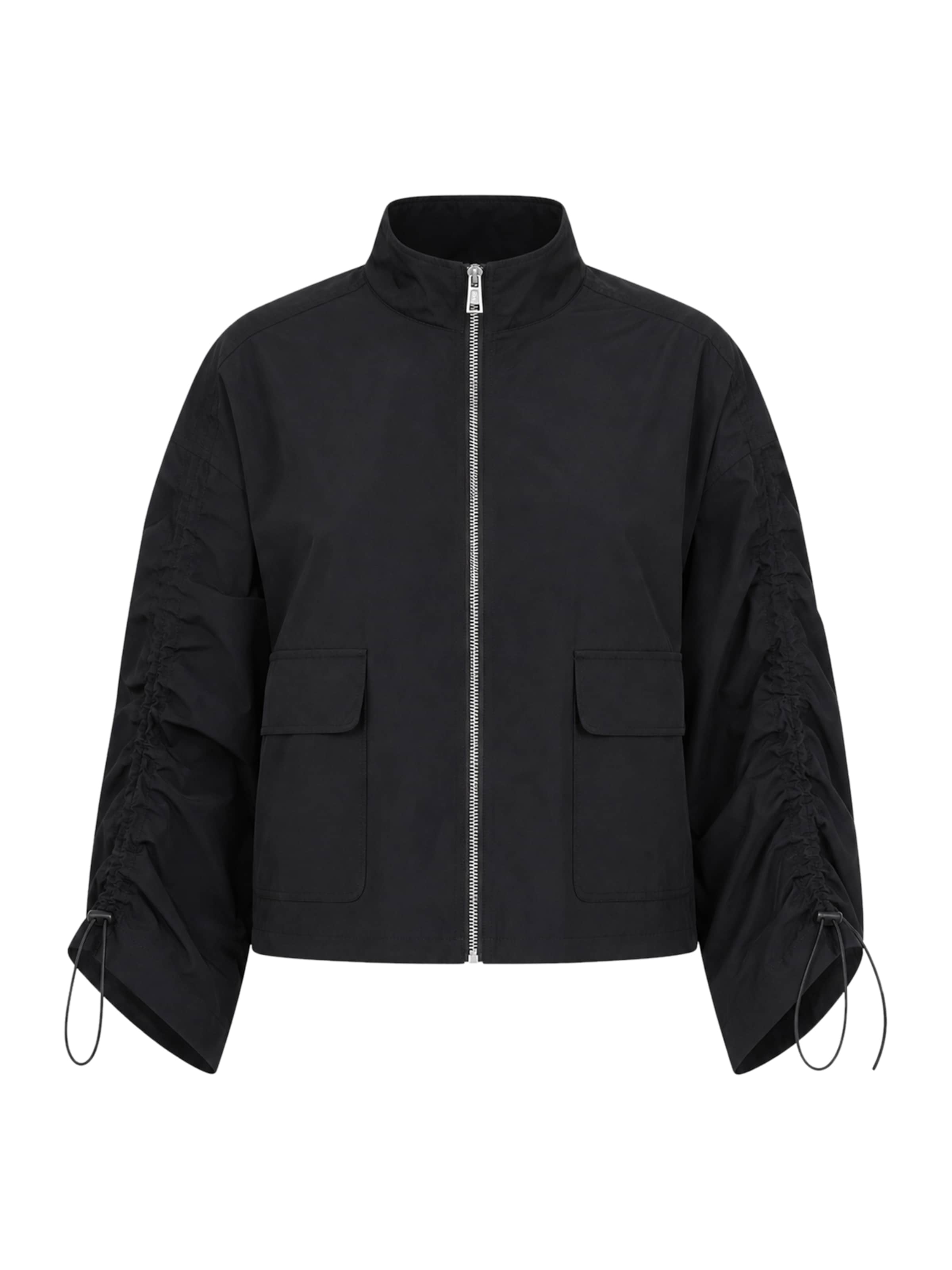 BRAVE SOUL Jacke in Schwarz: Vorderseite