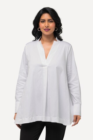 Ulla Popken Blouse in Wit: voorkant