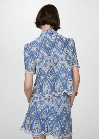 MANGO Blouse 'Moore' in Blue