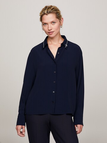 TOMMY HILFIGER Blouse in Blauw: voorkant