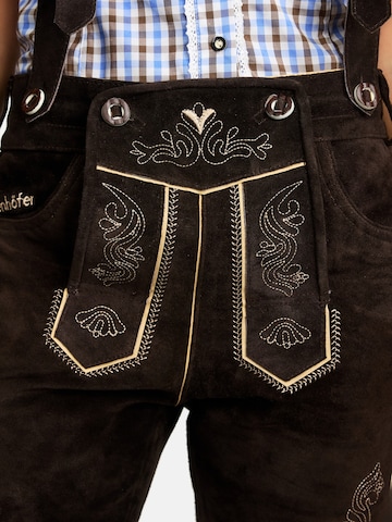 Steigenhöfer Regular Traditional Pants 'Annika' in Brown