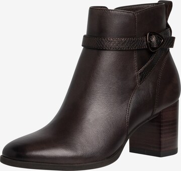 Bottines TAMARIS en marron : devant