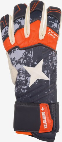 DERBYSTAR Athletic Gloves in Grey