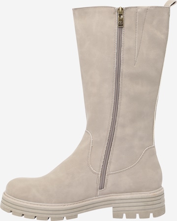 TOM TAILOR Boots in Beige