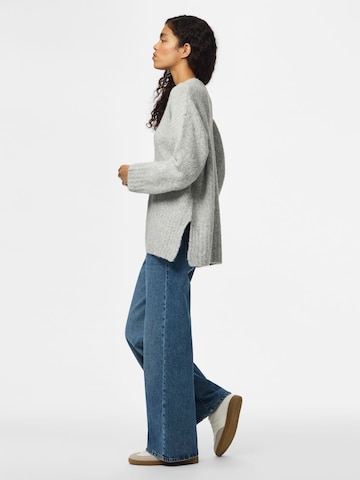 PIECES Sweater 'PCTina' in Grey