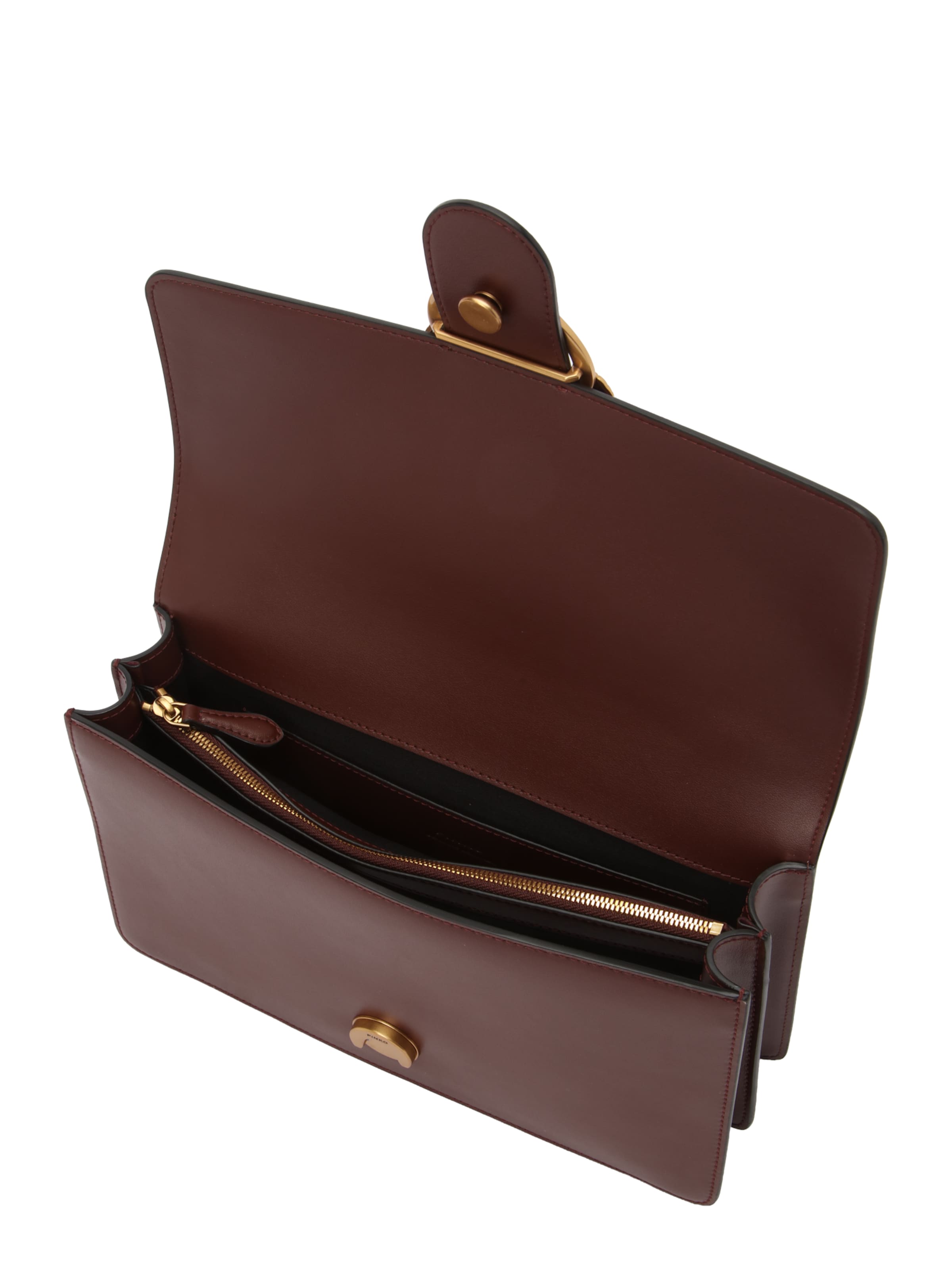 PINKO - Bolso de hombro 'Love' en rojo