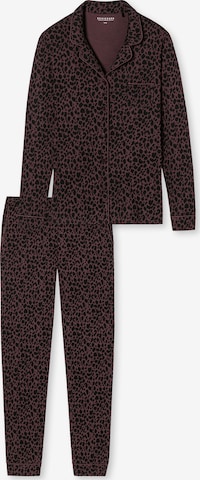 SCHIESSER Pajama in Red: front