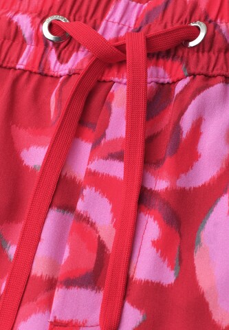 STREET ONE Loosefit Hose in Rot