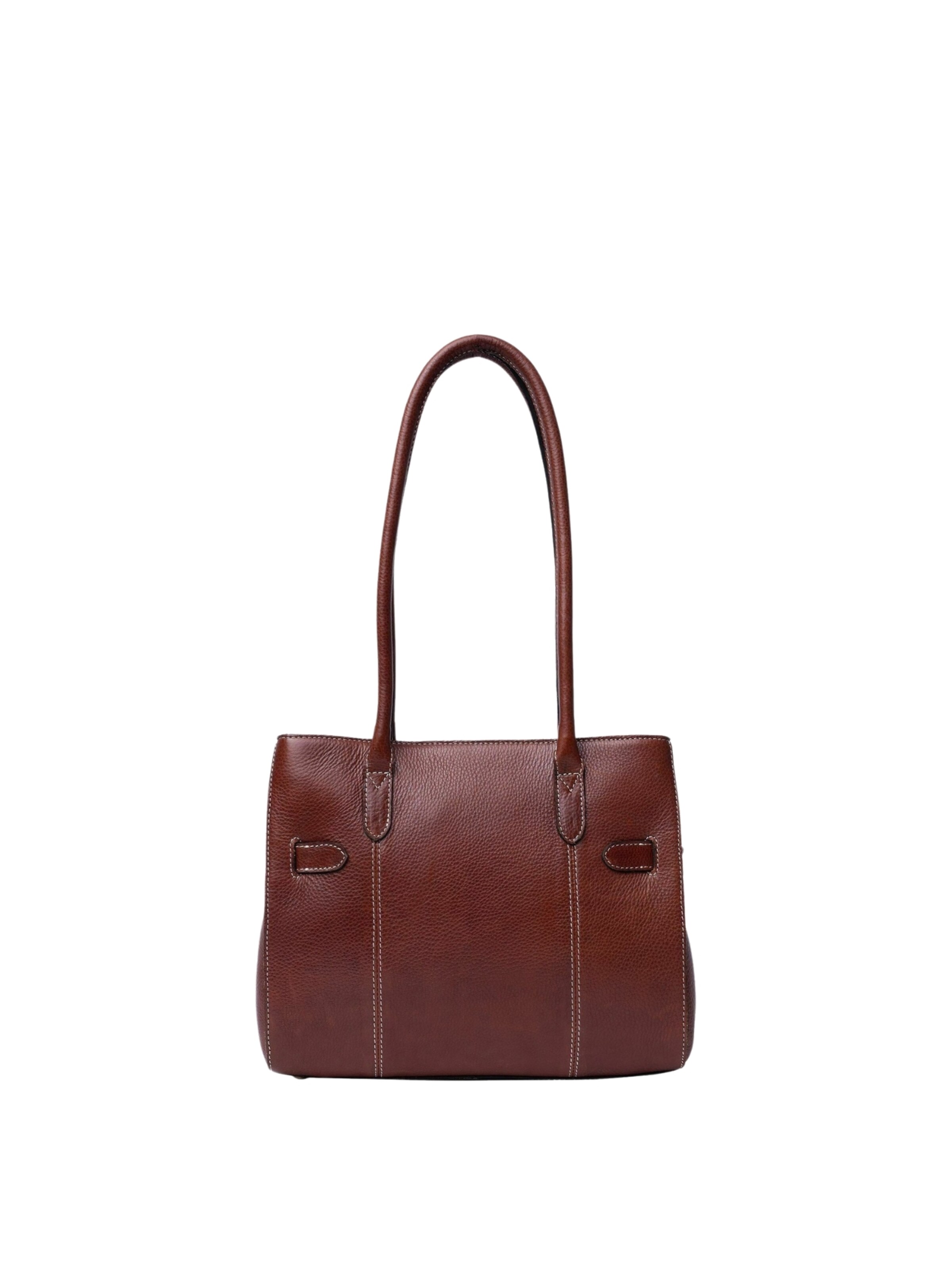 RE:DESIGNED Shopper ' Nellie ' in Brown: front