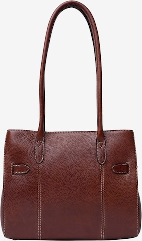 Cabas ' Nellie ' RE:DESIGNED en marron : devant