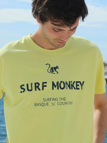 Surf Monkey Shirt in Yellow